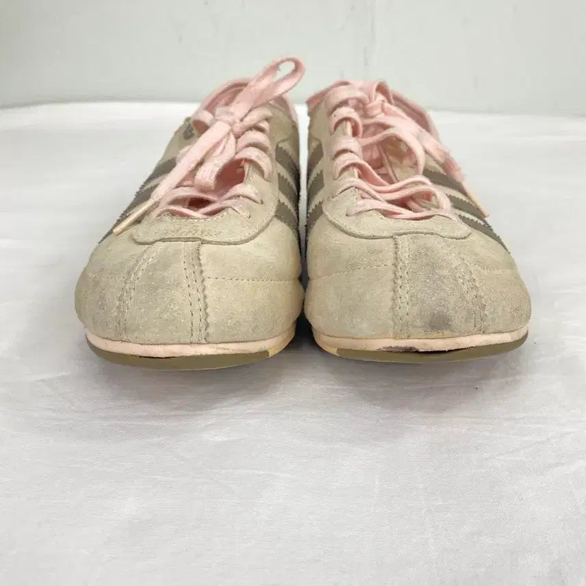 [BUNJANG] Adidas Balletcore Suede Sneakers (240) / 아디다스 발레코어 스웨이드 스니커즈 240 <57>