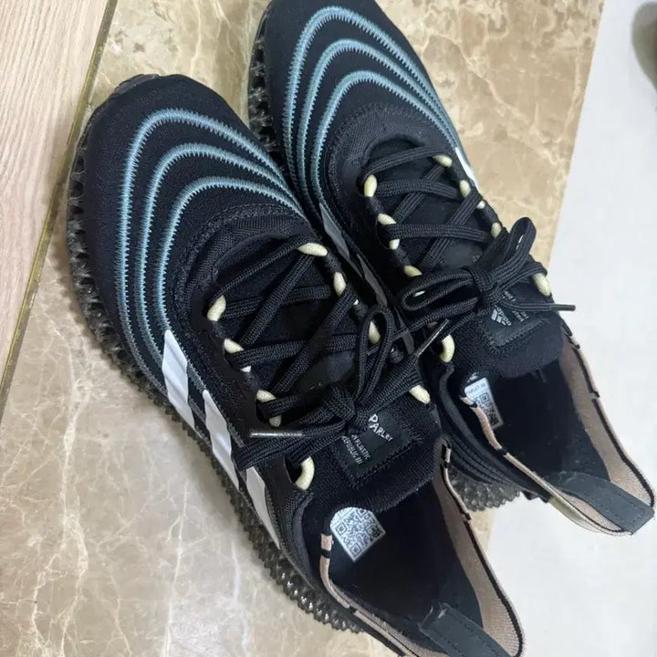 [BUNJANG] Adidas 4D Fusion Parley Black Sneakers / 아디다스 4D 퓨전 Parley 블랙 275mm