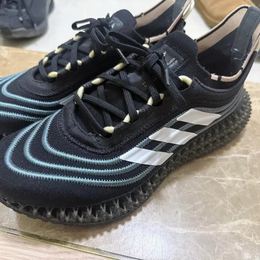 [BUNJANG] Adidas 4D Fusion Parley Black Sneakers / 아디다스 4D 퓨전 Parley 블랙 275mm