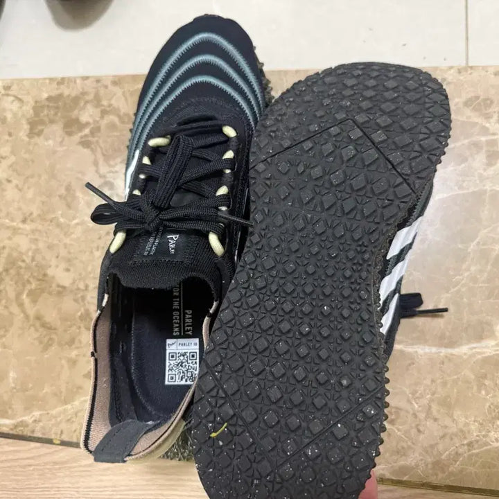 [BUNJANG] Adidas 4D Fusion Parley Black Sneakers / 아디다스 4D 퓨전 Parley 블랙 275mm