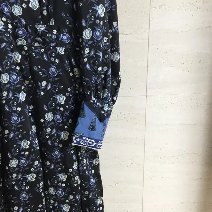 [BUNJANG] Sandro Patterned Long Dress / sandro 산드로 패턴 롱원피스 55