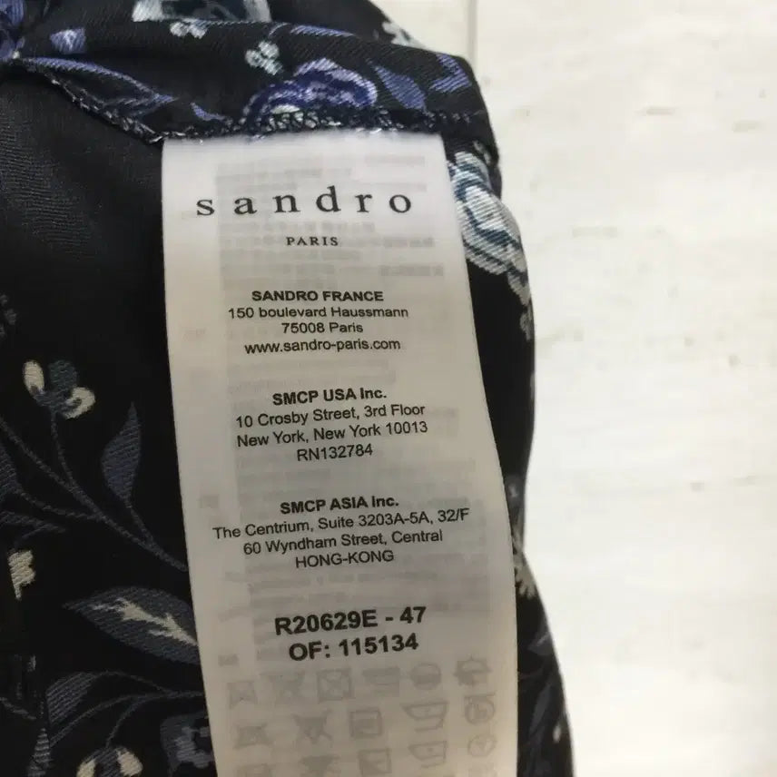 [BUNJANG] Sandro Patterned Long Dress / sandro 산드로 패턴 롱원피스 55