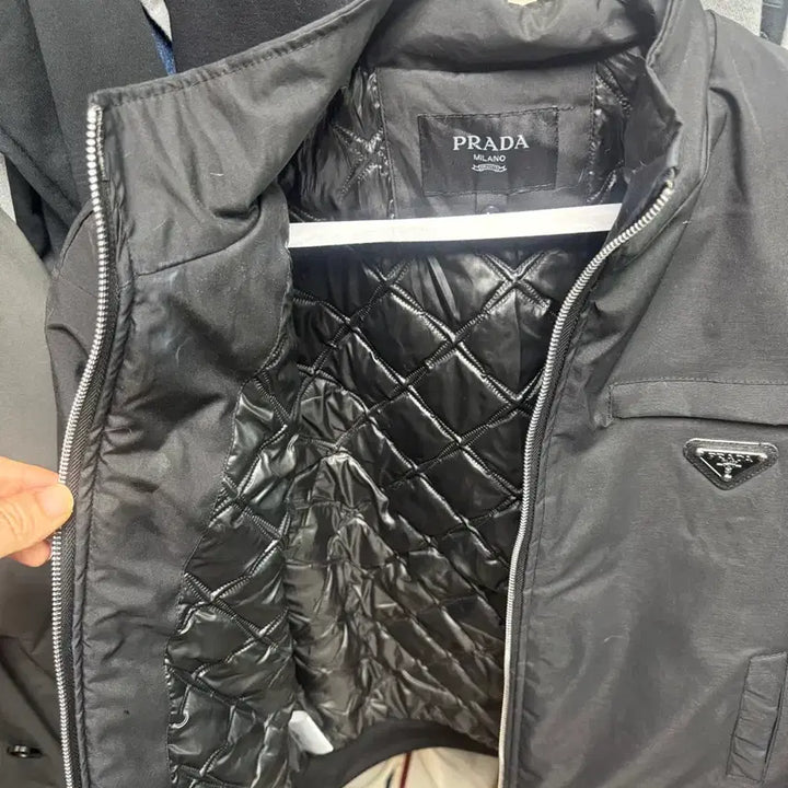 [BUNJANG] Prada Reversible Blouson Jacket / 프라다 리버시블 블루종자켓