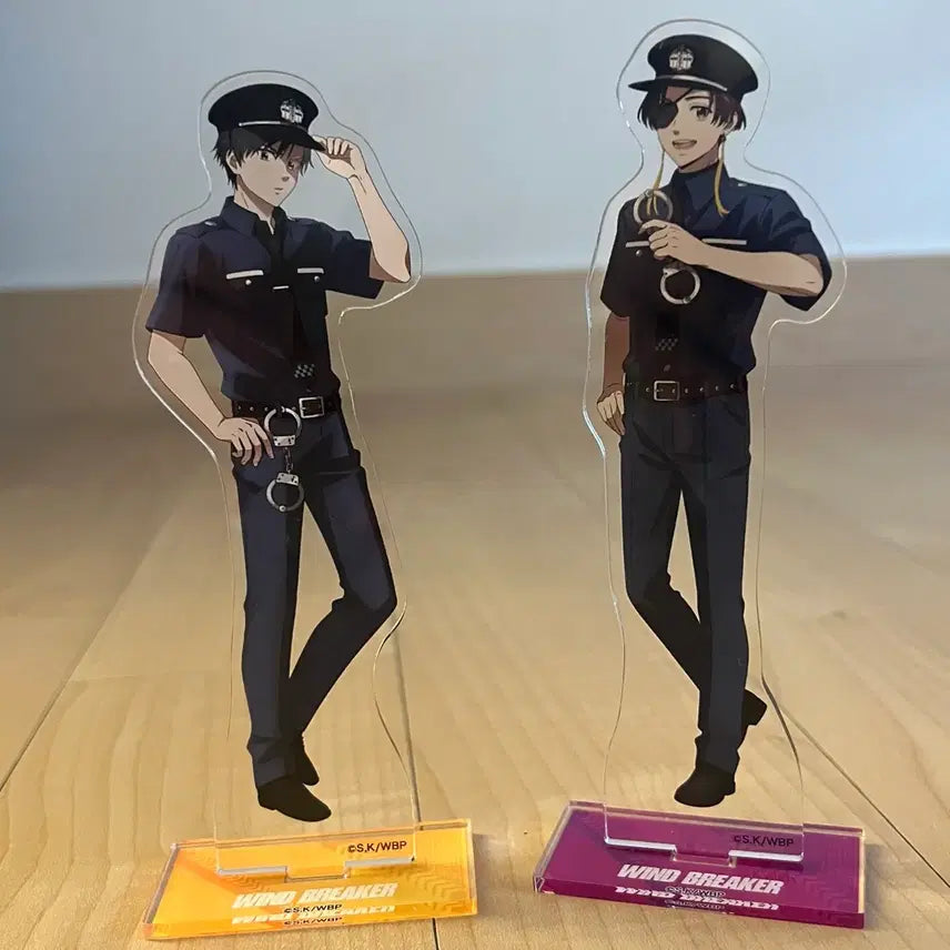 [BUNJANG] Winbre Acrylic Stand Set / 윈브레 사쿠라 스오 경찰 아크릴 스탠드 세트