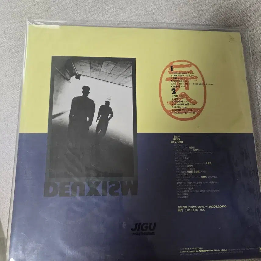 [BUNJANG] DEUX The Second Album LP (Sealed) / 듀스2집lp 초반 미개봉