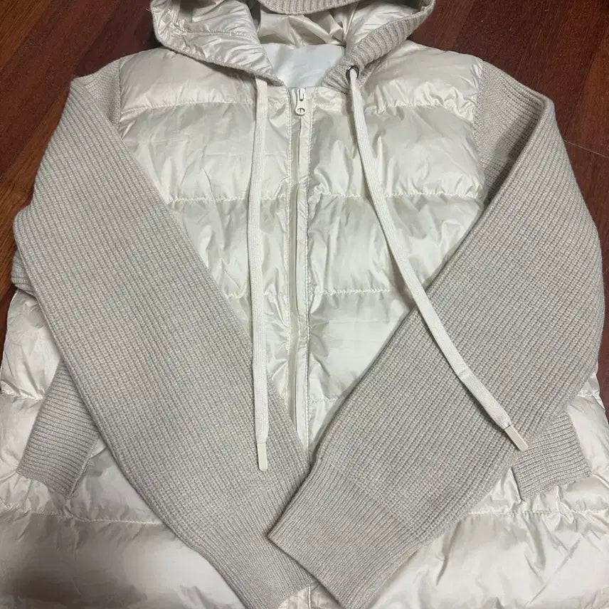 [BUNJANG] Knit Vest Padded Jacket / 니트조끼패딩