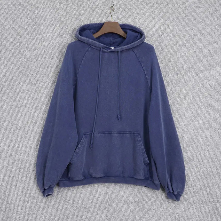 [BUNJANG] Nonfloor Oversized Washed Hoodie M / 논플로어 오버사이즈 워시드 후디 M
