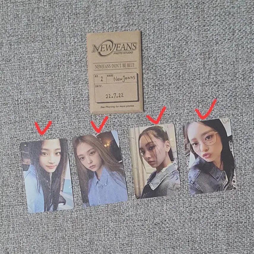 [BUNJANG] NewJeans Photocard Bundle Set / 뉴진스 포토카드 일괄
