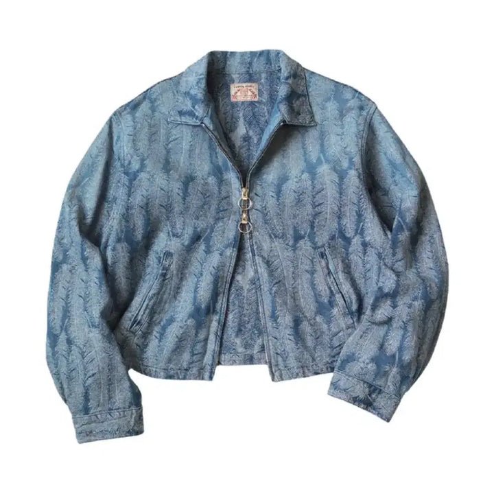 [SOLD OUT] [Kapital] 캐피탈 12온즈 맥파이 데님 드리즐러 자켓 라이트인디고