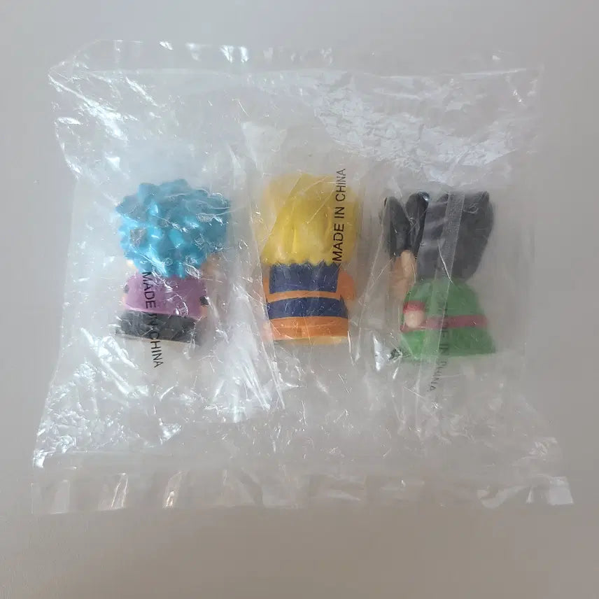 [BUNJANG] Hunter x Hunter Jump Finger Puppet Figure Set / 고전 헌터헌터 점프 손가락 인형 피규어 키르아 크라피카 곤