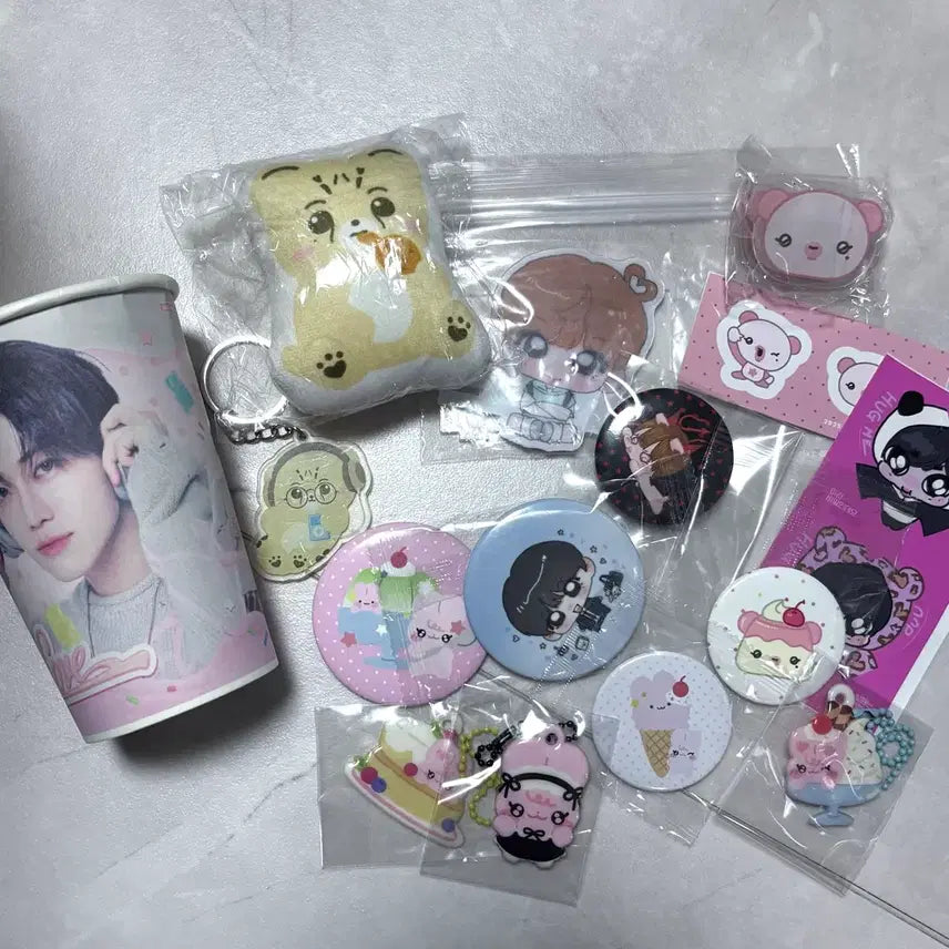 [BUNJANG] NCT Mark Jaemin Sakuya Birthday Goods Bundle Set / 엔시티 마크 재민 사쿠야 생카 굿즈 일괄 양도