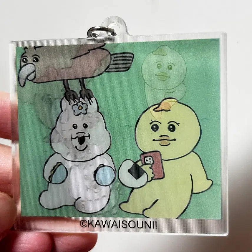 [SOLD OUT] 음뽀챠무 렌티큘러 키링