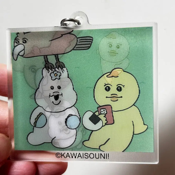 [SOLD OUT] 음뽀챠무 렌티큘러 키링