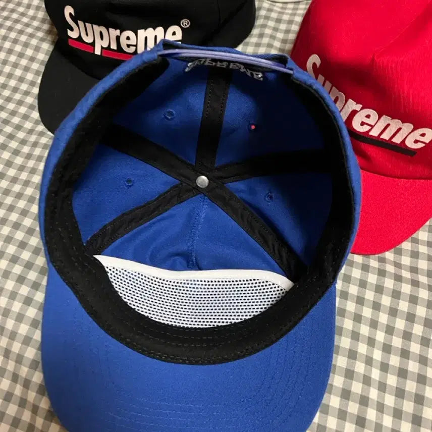 [BUNJANG] Supreme Underline Snapback Blue / 슈프림 언더라인 스냅백 블루