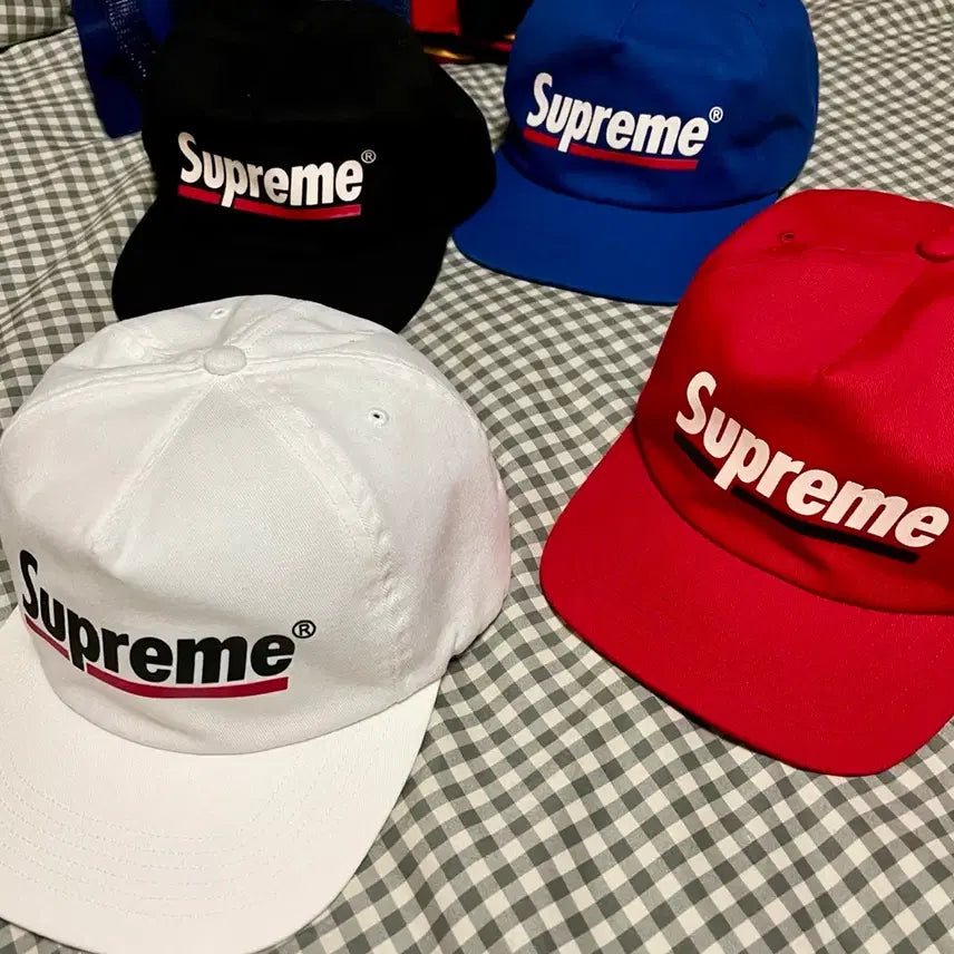 [BUNJANG] Supreme Underline Snapback Blue / 슈프림 언더라인 스냅백 블루
