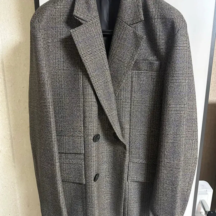 [BUNJANG] Wooyoungmi 22FW Main Check Jacket / [48] 우영미 22FW 메인 체크 자켓