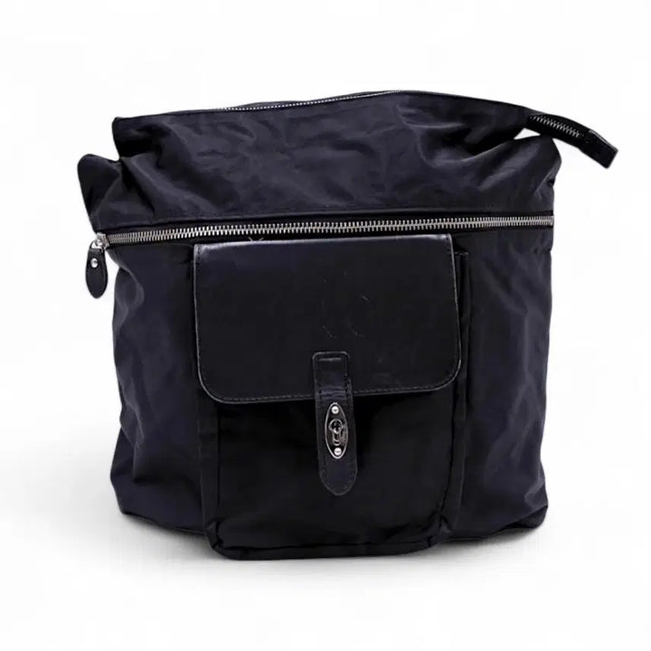 [BUNJANG] Yohji Yamamoto Ysaccs Nylon Leather Tote Bag / 요지 야마모토 Ysaccs 나일론 가죽 토트백