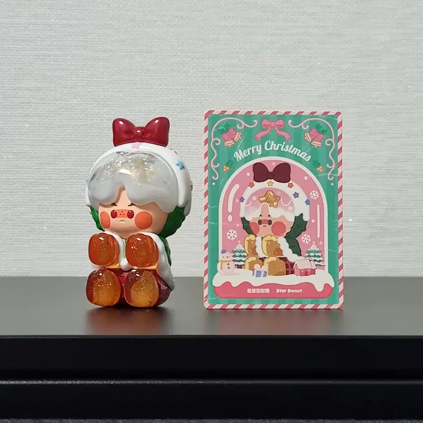 [BUNJANG] POP MART PINOJELLY Star Donut Figure / [팝마트] 8.9cm 피노젤리 피규어 메이크 위시 시리즈 별 도넛