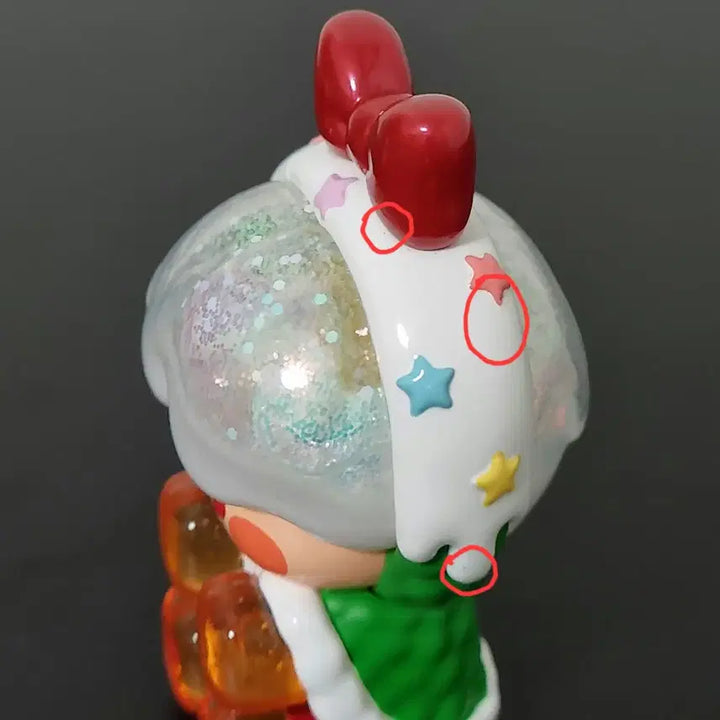[BUNJANG] POP MART PINOJELLY Star Donut Figure / [팝마트] 8.9cm 피노젤리 피규어 메이크 위시 시리즈 별 도넛