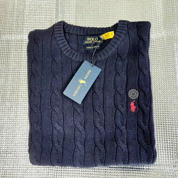[BUNJANG] Polo Ralph Lauren Cable Knit Sweater / 폴로 랄프로렌 케이블 니트