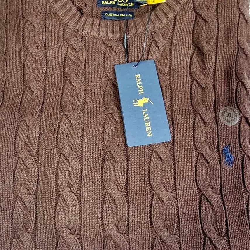 [BUNJANG] Polo Ralph Lauren Cable Knit Sweater / 폴로 랄프로렌 케이블 니트