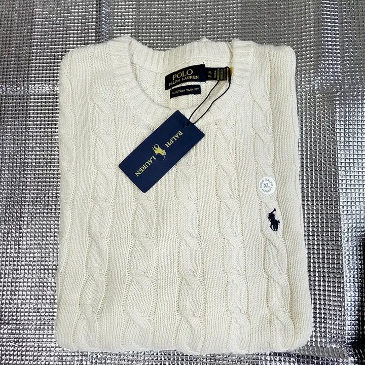 [BUNJANG] Polo Ralph Lauren Cable Knit Sweater / 폴로 랄프로렌 케이블 니트