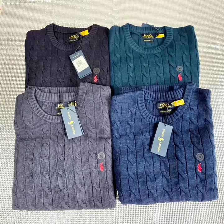 [BUNJANG] Polo Ralph Lauren Cable Knit Sweater / 폴로 랄프로렌 케이블 니트