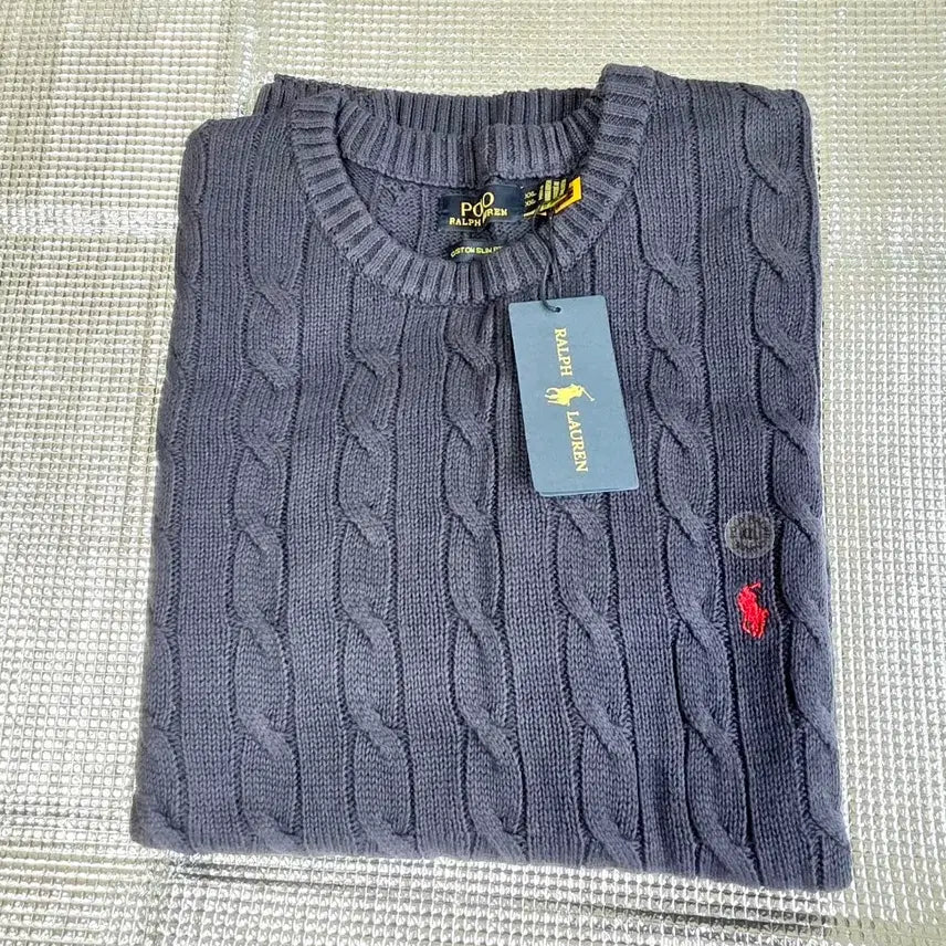 [BUNJANG] Polo Ralph Lauren Cable Knit Sweater / 폴로 랄프로렌 케이블 니트