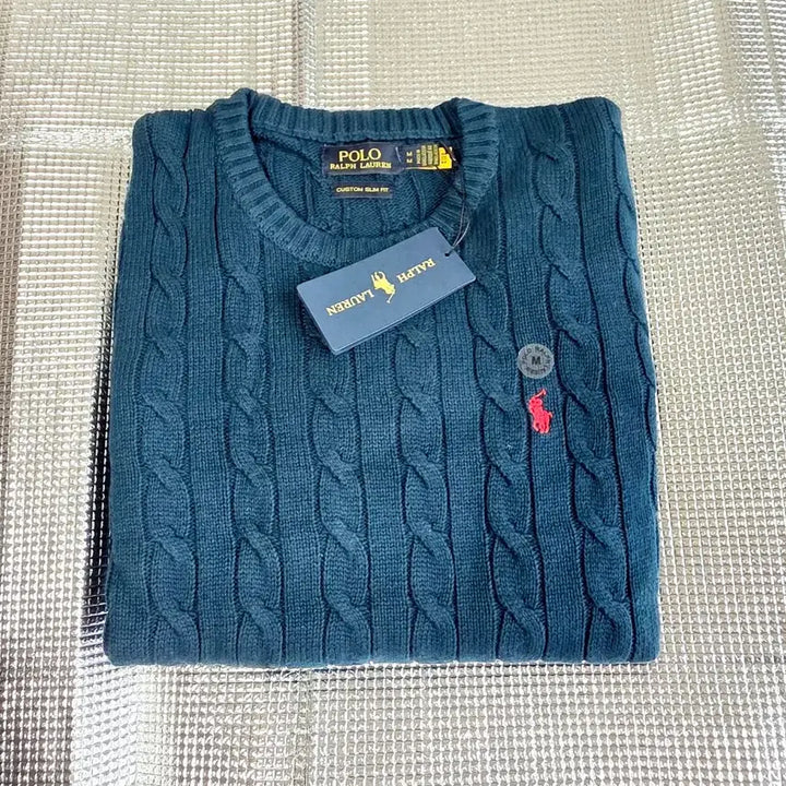 [BUNJANG] Polo Ralph Lauren Cable Knit Sweater / 폴로 랄프로렌 케이블 니트