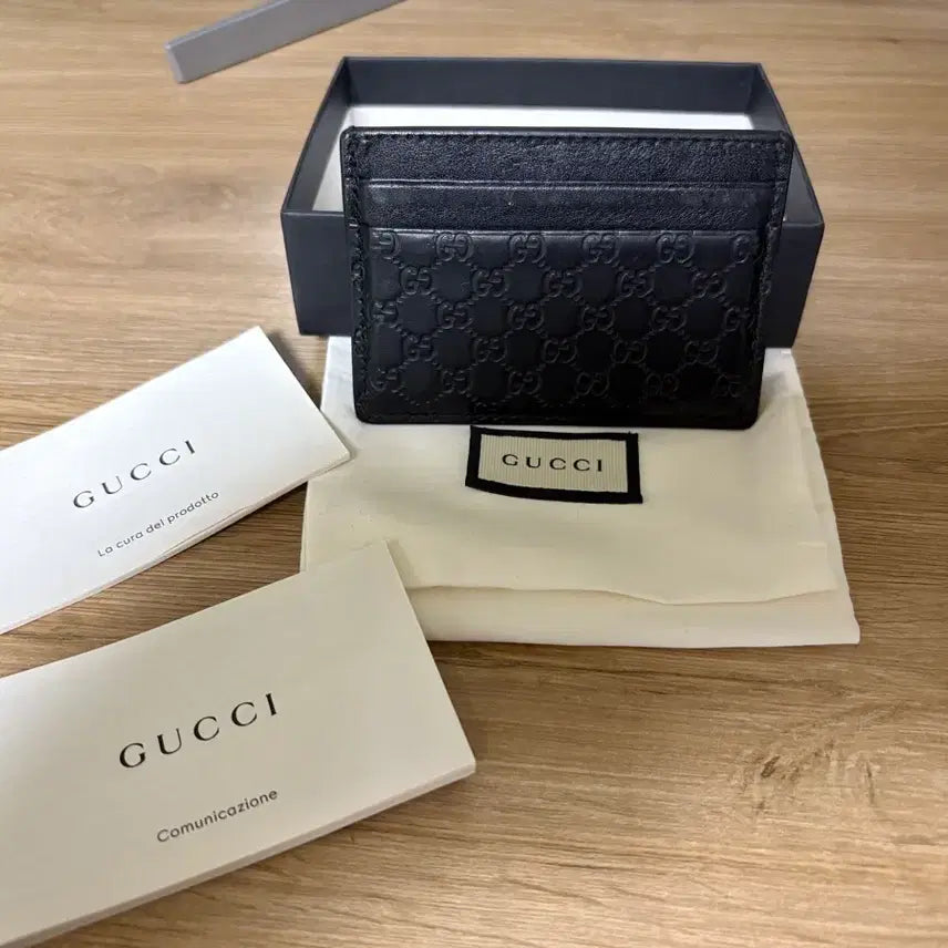 [BUNJANG] Gucci GG Supreme Card Wallet / 구찌 GG 시마 카드지갑