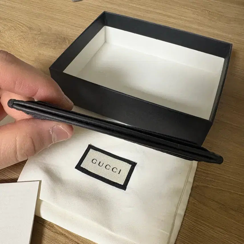 [BUNJANG] Gucci GG Supreme Card Wallet / 구찌 GG 시마 카드지갑