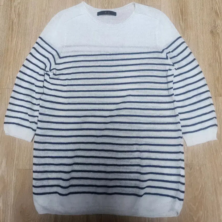 [BUNJANG] Daks Striped Knit Top / 닥스 스트라이프 니트