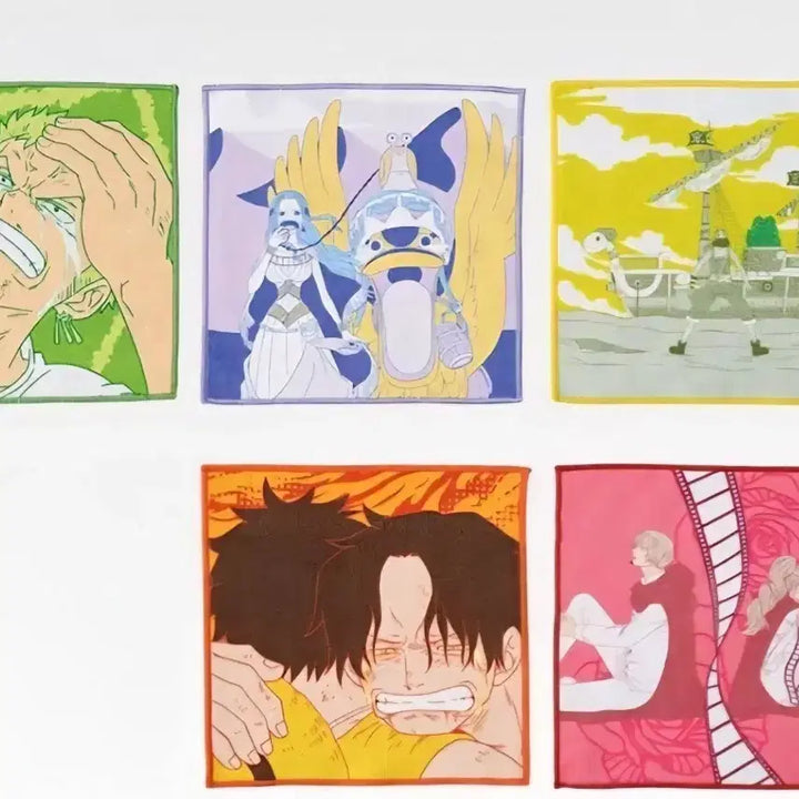 [BUNJANG] One Piece Dramatic Memory Mini Towel Bundle Set / 원피스 드라마틱 메모리 미니타올 5종 일괄