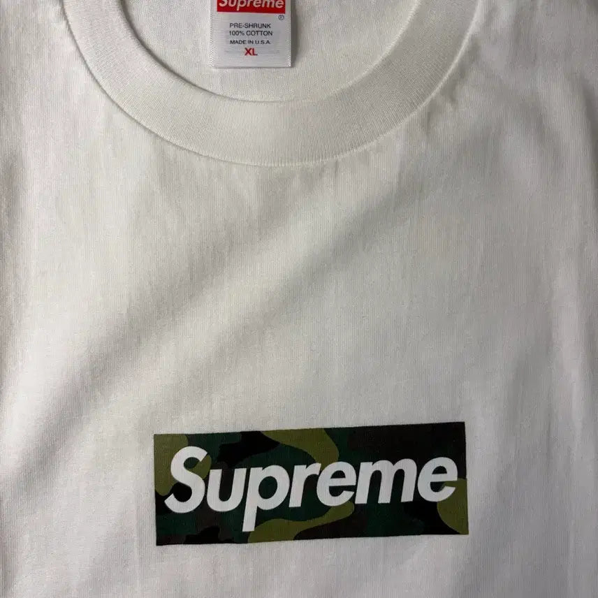 [BUNJANG] Supreme Camo Box Logo T-shirt XL / 슈프림 카모 박스로고 티 XL