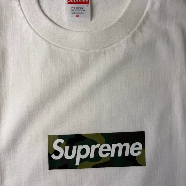 [BUNJANG] Supreme Camo Box Logo T-shirt XL / 슈프림 카모 박스로고 티 XL