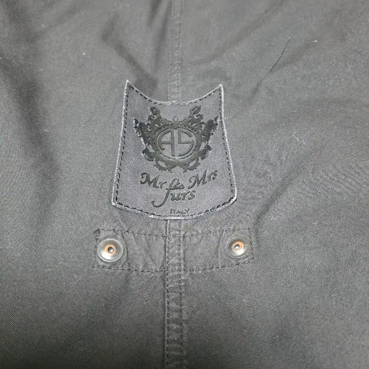 [BUNJANG] Mr &amp; Mrs Furs Parka Black M / 미스터 앤 미세스 퍼 야상 블랙 M