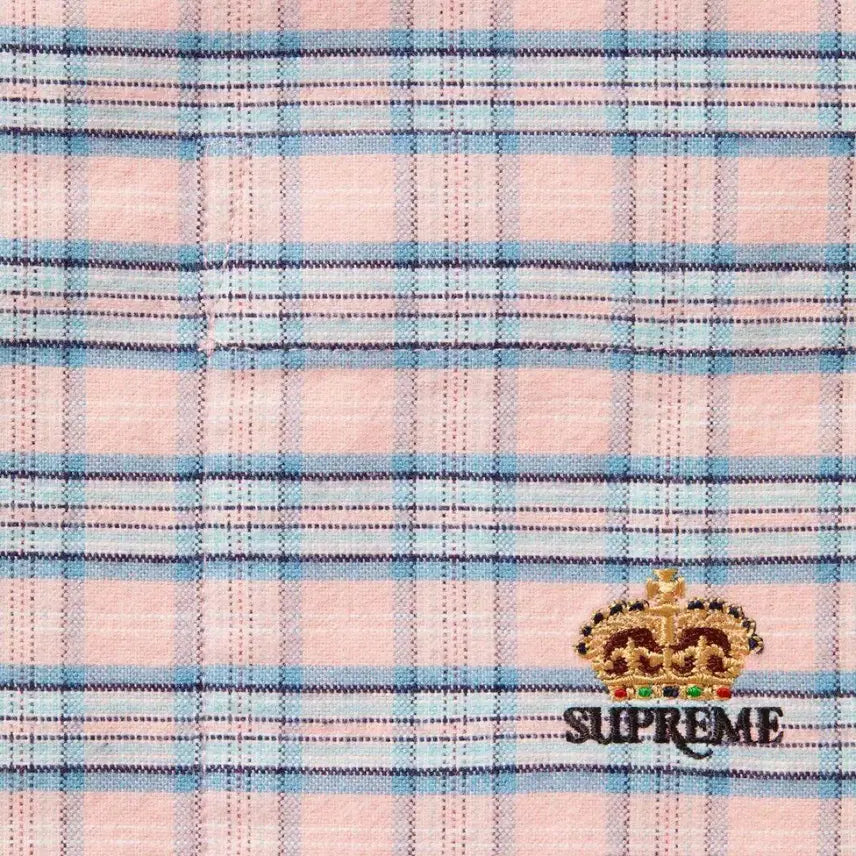 [BUNJANG] Supreme Flannel Oxford Shirt (M) / 슈프림 플란넬 옥스포드 셔츠 M