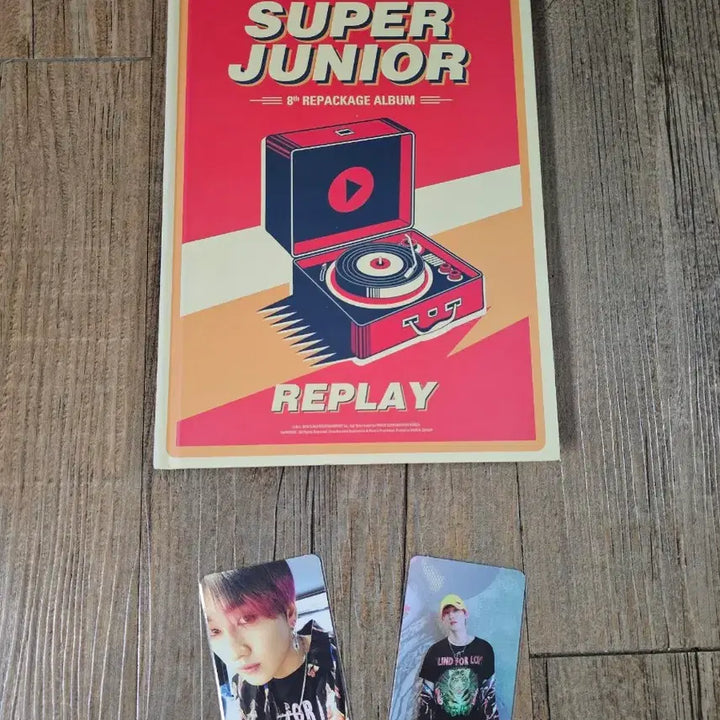 [BUNJANG] Super Junior Eunhyuk Black Suit Photocard Bundle Set / 슈퍼주니어 8집 리패키지 은혁포카 포함 판매 양도합니다