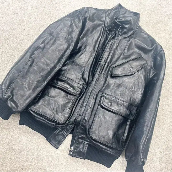 [BUNJANG] Auralee Leather Blouson Jacket / 25AW 오라리 레더 블루종 4