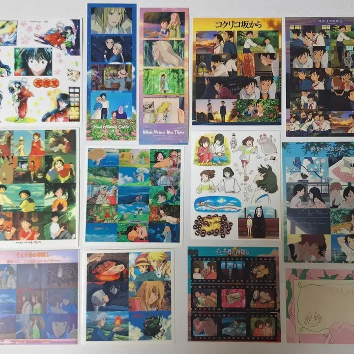 [BUNJANG] Ghibli Diary Decoration Set / 지브리 다꾸 무중복 세트