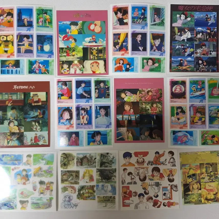 [BUNJANG] Ghibli Diary Decoration Set / 지브리 다꾸 무중복 세트