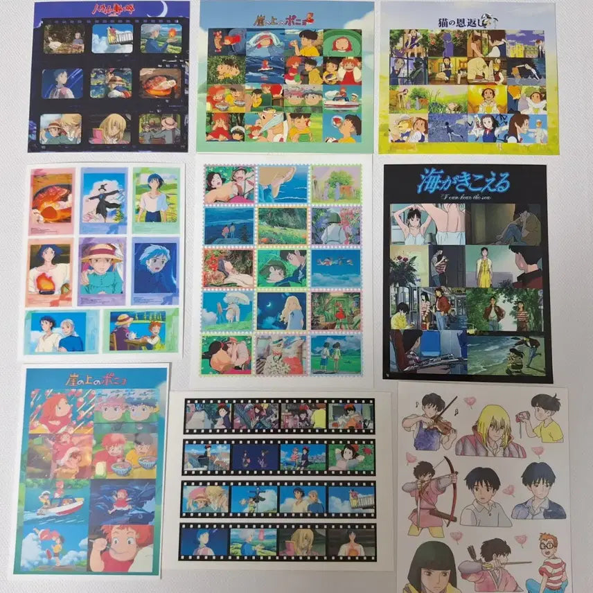 [BUNJANG] Ghibli Diary Decoration Set / 지브리 다꾸 무중복 세트