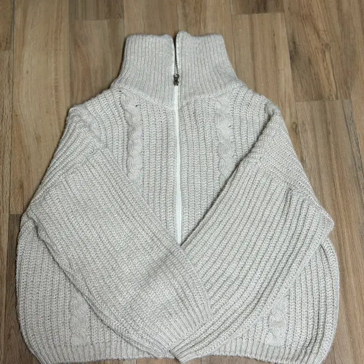 [BUNJANG] Knit Zip-up / 니트 집업