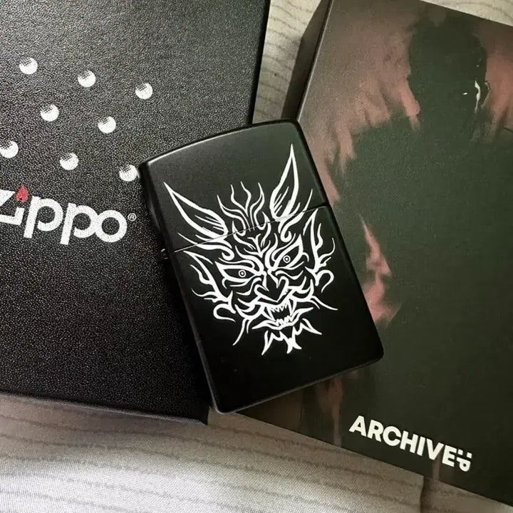[BUNJANG] Jonggun Shirooni Zippo Lighter / 종건 시로오니 지포 라이터