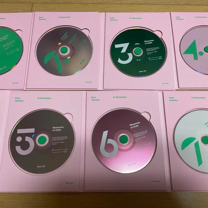 [BUNJANG] BTS Jungkook 2020 Memories DVD & Blu-ray Bundle Set / 정국)방탄 2020 메모리즈 DVD, 블루레이 일괄