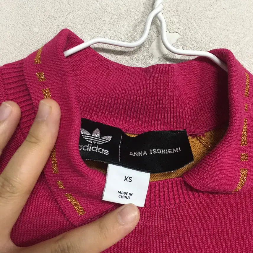 [SOLD OUT] 아디다스 반팔 니트 xs