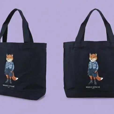 [BUNJANG] Maison Kitsune Canvas Tote Bag / 메종키츠네 가방 남녀공용 거의새것 (숄더백 에코백 캔버스백)