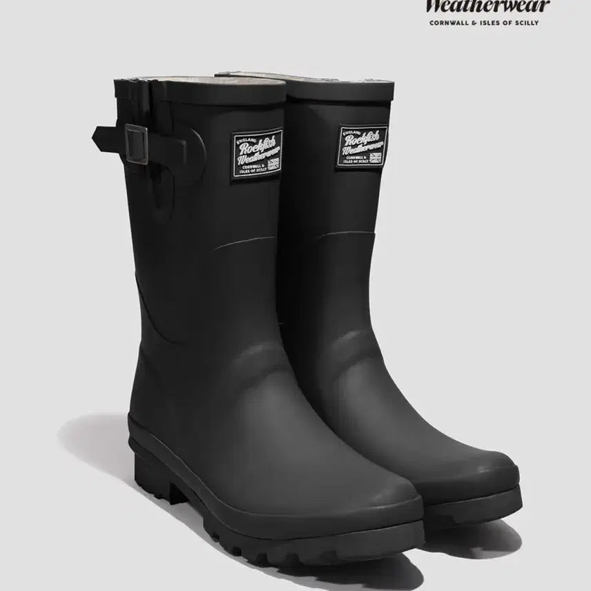 [BUNJANG] Rockfish Rain Boots Black 245-250 / 락피쉬 레인부츠 블랙 245-250