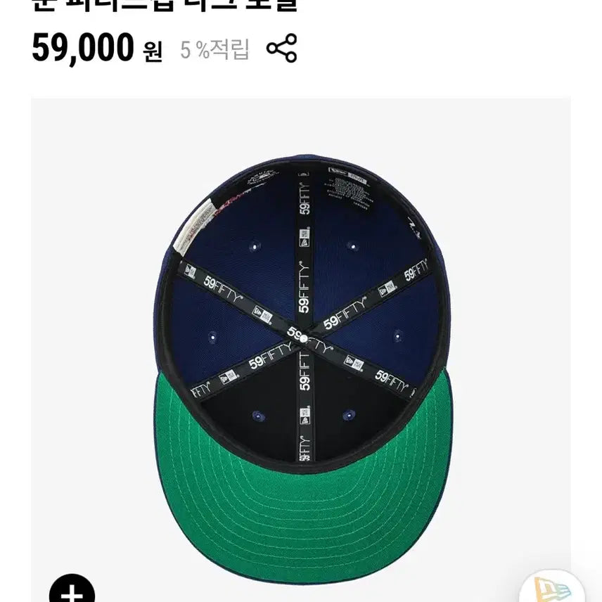 [BUNJANG] New Era LA Dodgers Retro Cap / 뉴에라 모자 (59 FIFTY DAY MLB LA 다저스 레트로)