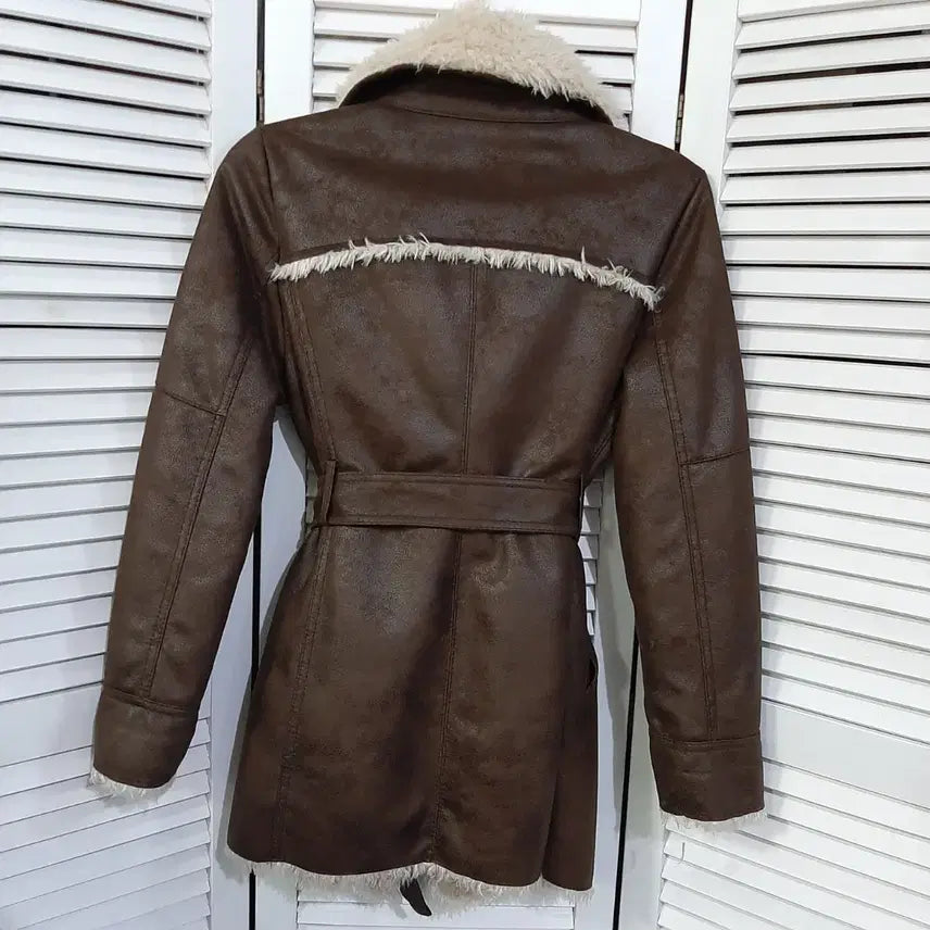 [BUNJANG] City Gee Mustang Jacket / city Gee 무스탕 자켓 77